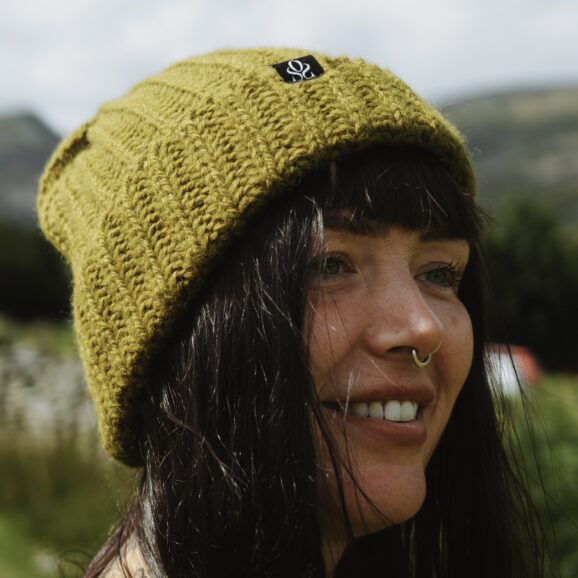 Alpaca Beanies: Olive