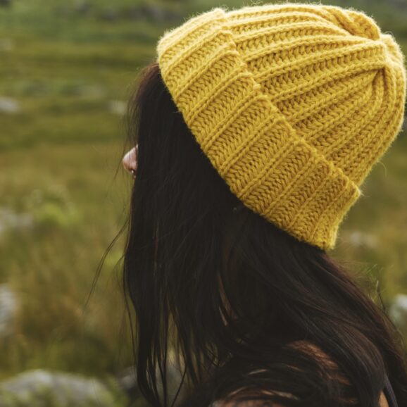 Alpaca Beanies: Mustard