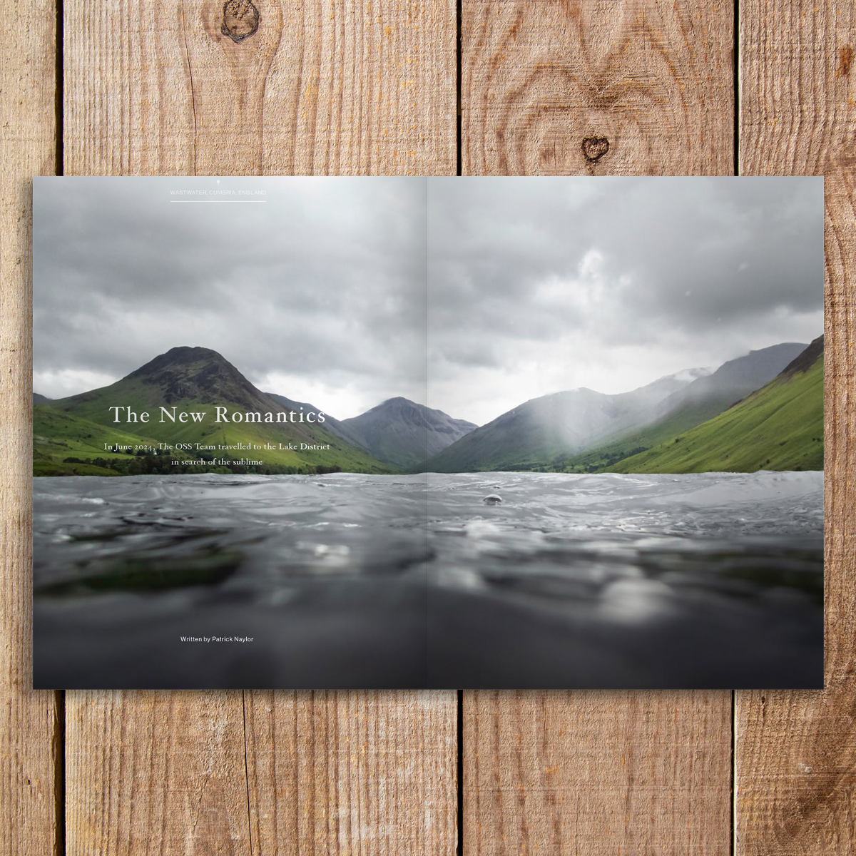 Interior spread from Elsewhere magazine