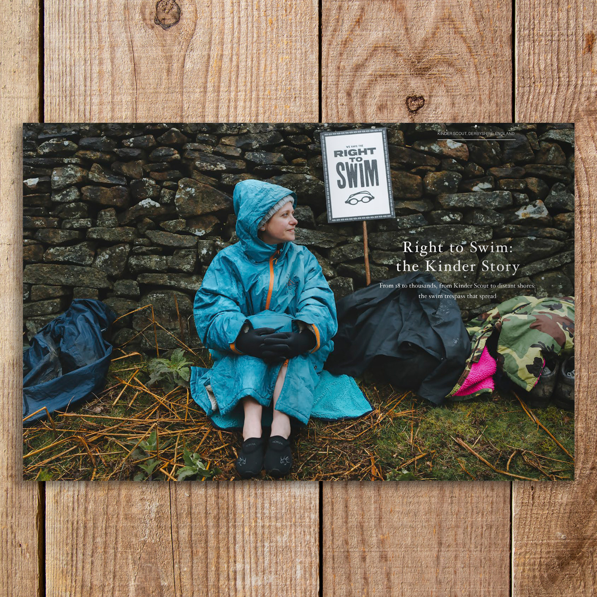 Interior spread from Elsewhere magazine